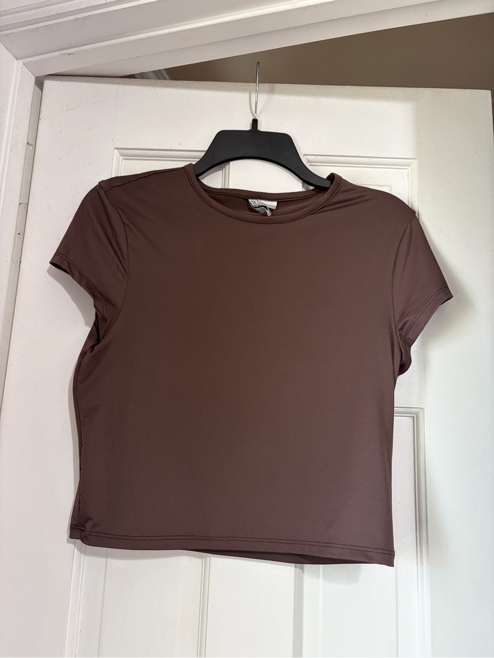Divided Brown Short Sleeve Crewneck Tee